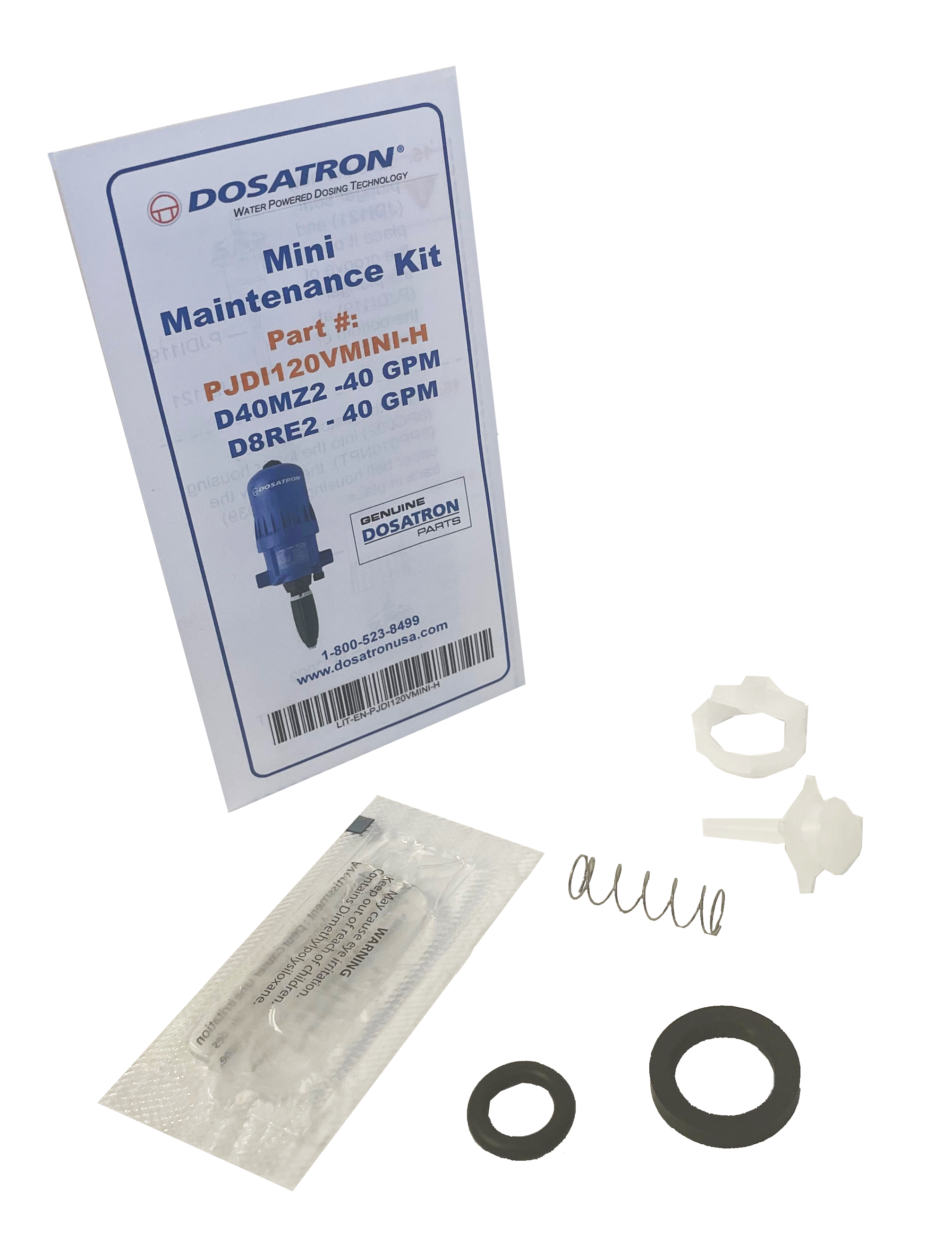 Dosatron® Annual Maintenance Kit for D40MZ2 - 40 GPM - Parts